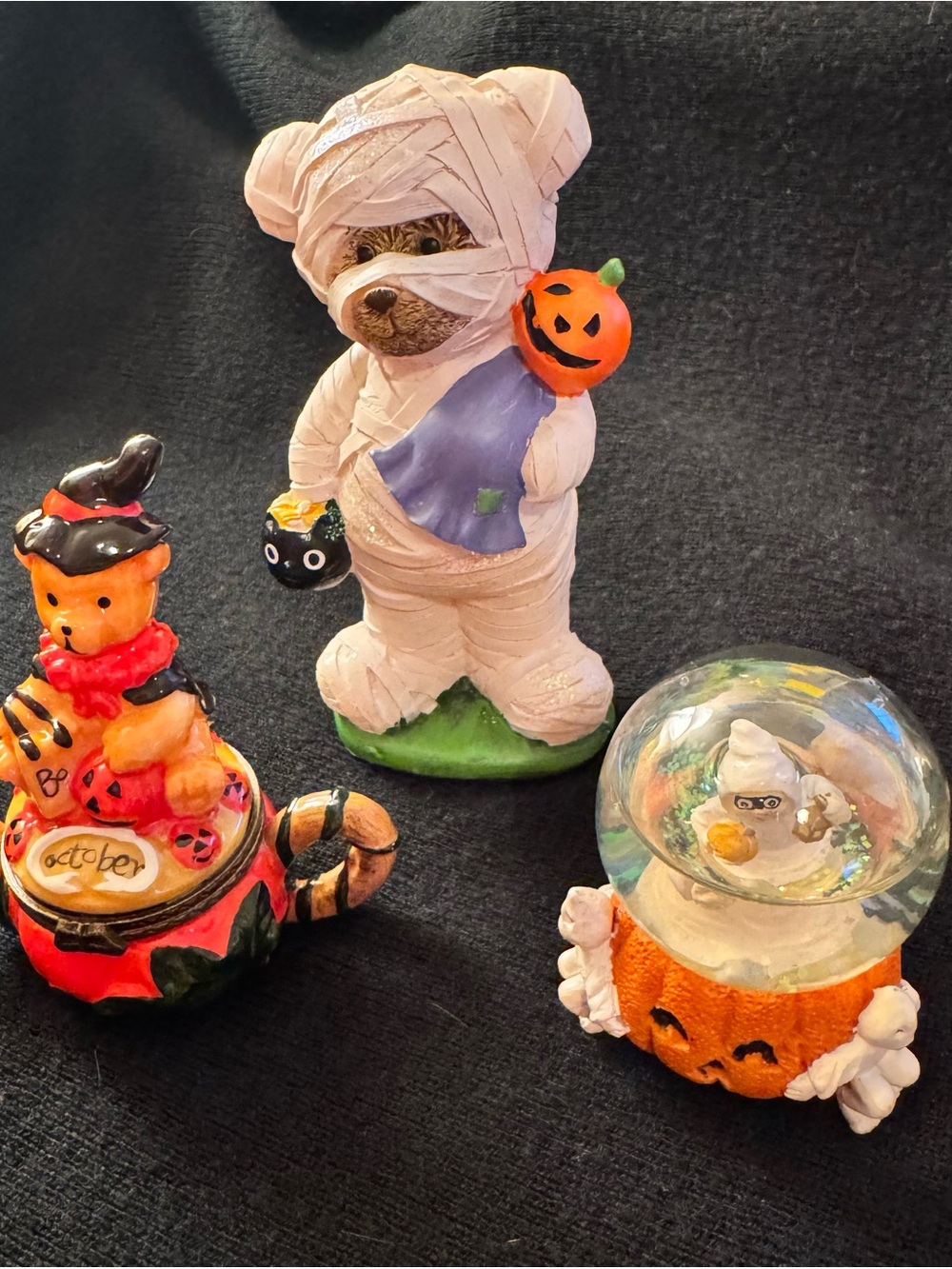 Vintage Halloween decor lot